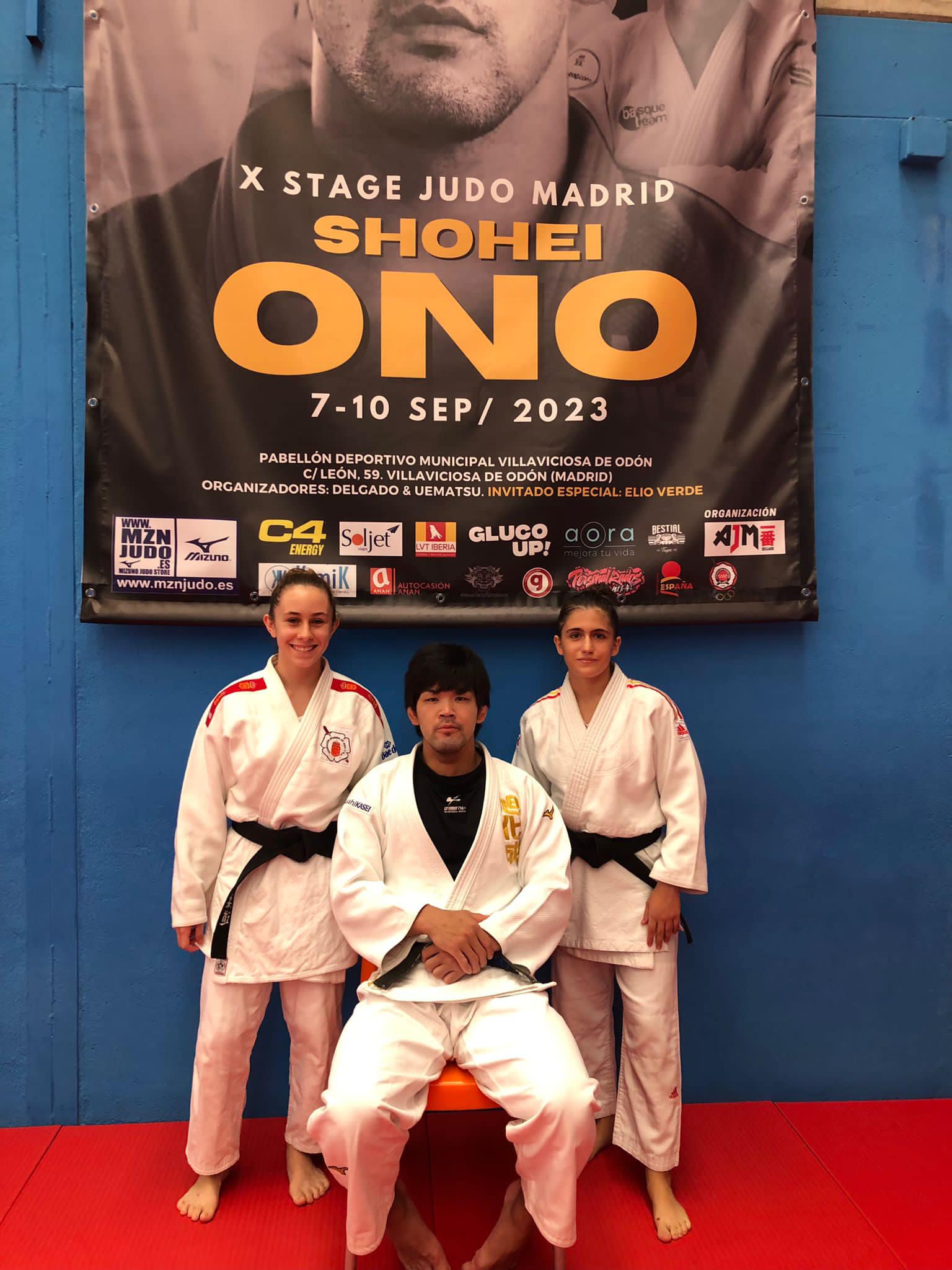 Representación Navarra en el curso impartido por Shohei ONO. Madrid 09-09-23